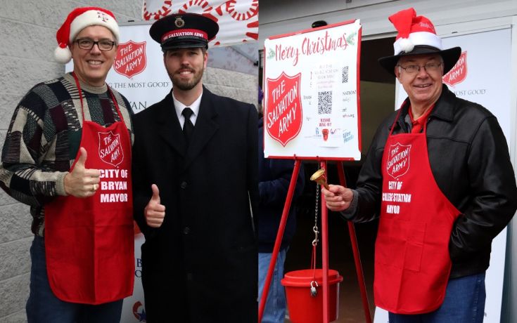 B/CS Salvation Army Announces The Winner Of The 12th Red Kettle Mayor's ...