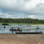 Photo of canoes courtesy of Chad Murphy with Millican Reserve