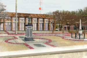 Image of Vietnam Memorial rendering courtesy of Mike Southerland