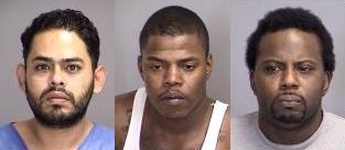 Photos of (L-R) Jose Octavio Diaz, Daryl Lockridge Jr. & William Edwards courtesy of Brazos County's Judicial Records Search at: http://justiceweb.co.brazos.tx.us 