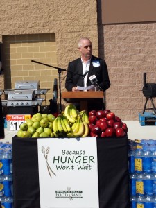 Walmart Market Manager Greg Smith said he constantly looks forward to the store's next opportunity to volunteer with BVFB.