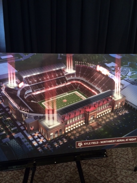 Briefing on Kyle Field Redevelopment Pictures - WTAW | 1620AM & 94.5FM