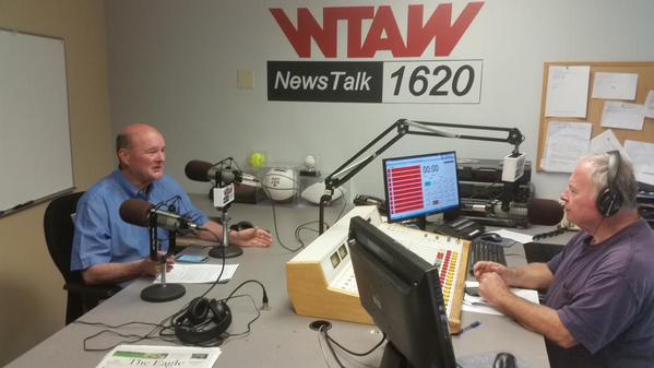 John Raney and Scott Delucia visit on WTAW's The Infomaniacs June 3 2015.