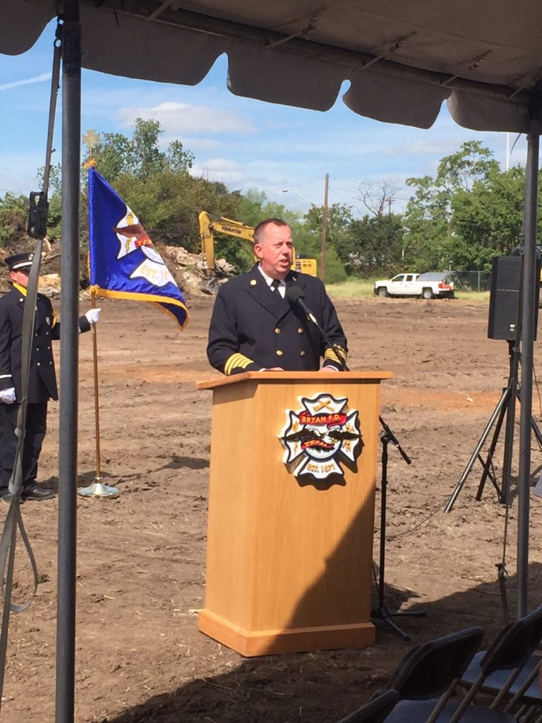 Bryan Fire Chief Randy McGregor