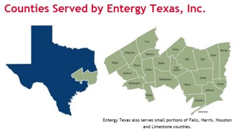 entergy texas grid electric regional savings announces participating electrical mississippi wtaw counties nearly louisiana corp estimates customers jackson million ap