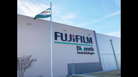 College Station's FUJIFILM Diosynth Biotechnologies plant, November 20, 2019.