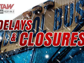 WTAW 1620 94.5 Winter Ice Weather Delays and Closures Featured