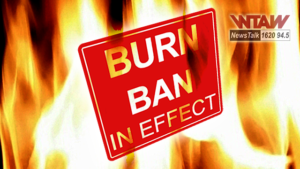 WTAW 1620 94.5 Burn Ban Featured