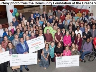 Courtesy photo from the Community Foundation of the Brazos Valley of the recipients of 2019 Brazos Valley Gives contributions.