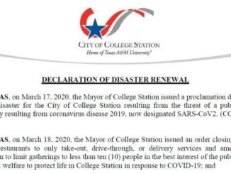 Screen shot from city of College Station document approved by the city council September 24, 2020.