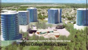 Image of Innovation Towers from The Galindo Group.