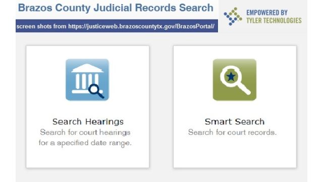 justice web brazos county smart search
