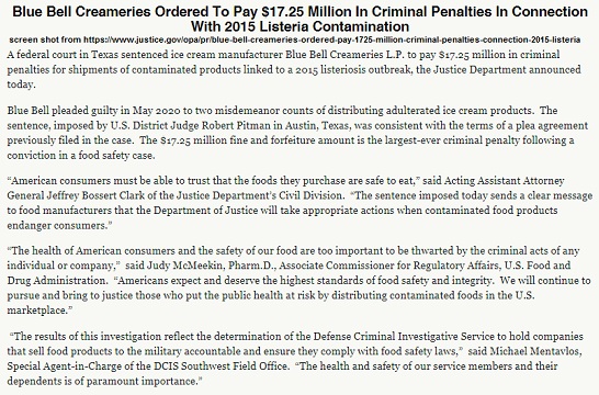Screen shot from https://www.justice.gov/opa/pr/blue-bell-creameries-ordered-pay-1725-million-criminal-penalties-connection-2015-listeria