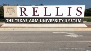 RELLIS campus entrance off Highway 47/Riverside Parkway.