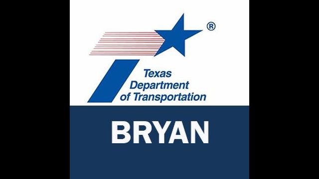 Image from the TxDOT Bryan district Twitter page.