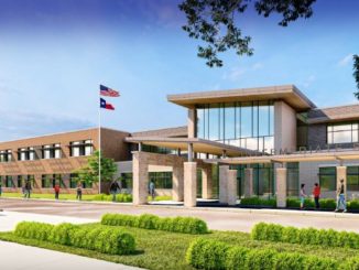 Image provided by Bryan ISD of the Sadberry intermediate school rendering from PBK architects.