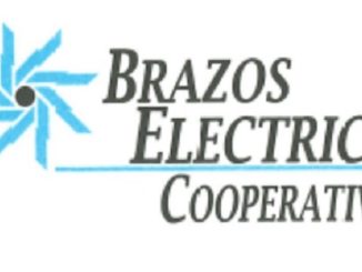 Screen shot from a Brazos Electric news release.