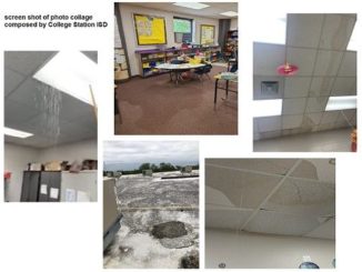 Screen shot of photo collage from College Station ISD.