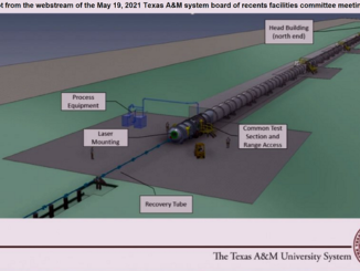 Screen shot of the Texas A&M system's BAM center from the May 19, 2021 webstream of the board of regents facilities committee meeting.