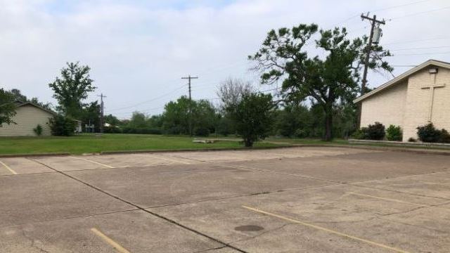 Photo taken May 3, 2021 of the former Rivergate church property in Bryan purchased by Blinn College.