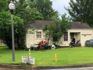 Photo taken July 6, 2021 of the property that was not abandoned by the College Station city council at its June 24, 2021 meeting.