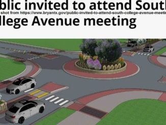 Screen shot from https://www.bryantx.gov/public-invited-to-attend-south-college-avenue-meeting/