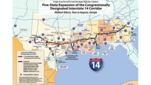 Image from the Gulf Coast Highway Strategic Coalition.