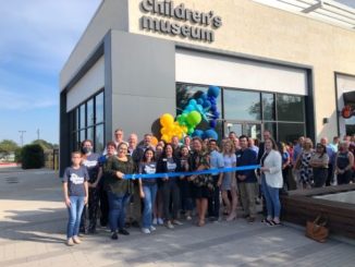 Ribbon cutting at the Children's Museum of the Brazos Valley, September 8, 2021.