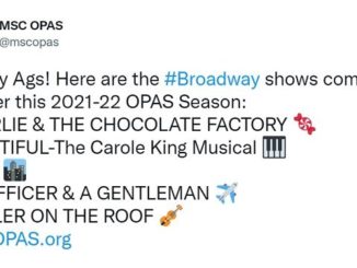 Screen shot from the MSC OPAS Twitter account.