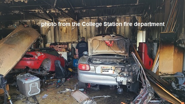Photo courtesy of the College Station fire department.