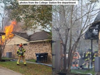 Photos from the College Station fire department.