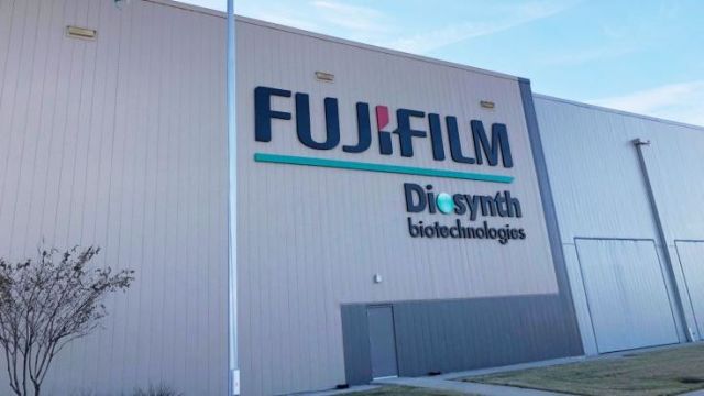 FUJIFILM Diosynth Biotechnologies College Station plant, November 19, 2019.
