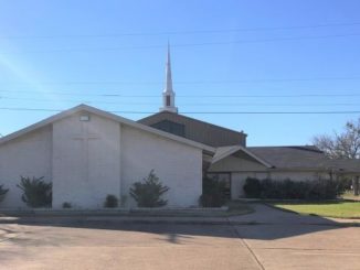 Photo taken December 21, 2021 of the former Rivergate Church, now owned by Blinn College, and scheduled for demolition in 2022.