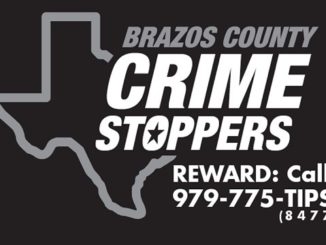 Screen shot from a Brazos County Crime Stoppers news release.