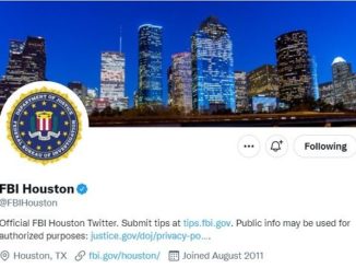 Screen shot from the FBI Houston Twitter account.