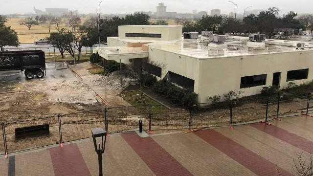 Photo of the former College Station city hall from the city of College Station.