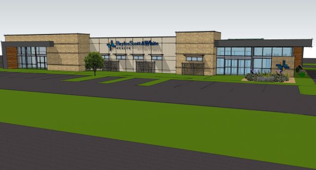 Image of the Baylor Scott & White College Station Midtown clinic courtesy of Baylor Scott & White.