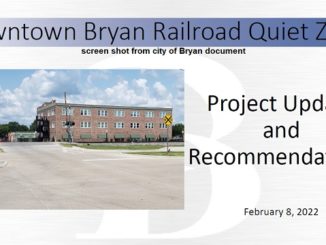 Screen shot from a city of Bryan document.