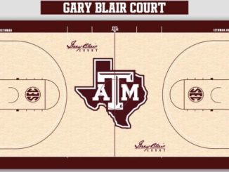 Image from the Texas A&M women's basketball Twitter account.