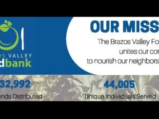 Screen shot from a Brazos Valley Food Bank e-mail.