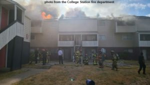 Photo from the College Station fire department.