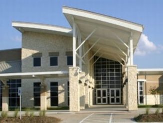 Exterior of Bryan ISD's Davila Middle School.