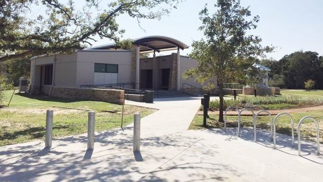 Photo of Lick Creek nature center taken October 11, 2017.