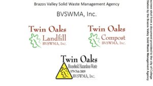 Image provided to the city of College Station from the Brazos Valley Solid Waste Management Agency.