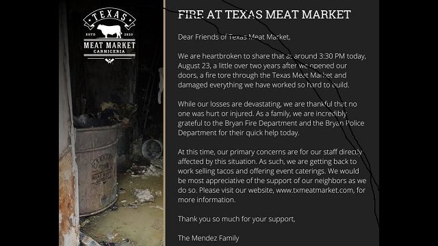 Image from the Texas Meat Market Facebook page.