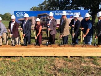 Ceremonial groundbreaking of C.C. Creations custom screen printing facility, held September 6, 2022.