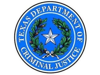 Texas department of criminal justice seal from the TDCJ Twitter account.