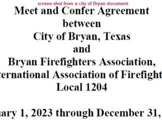 Screen shot from a city of Bryan document.