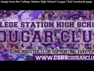 Image from the College Station High School Cougar Club Facebook page.