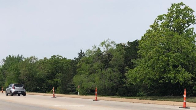 Photo taken March 28. 2023 of the property which is the site of the Brazos County medical examiner's office, along East 29th Street in Bryan between Briarcrest and Broadmoor.